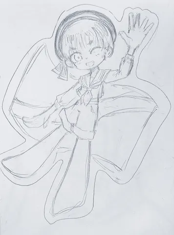 空中で揺れる可憐な一瞬