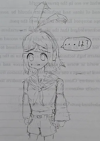「…は？」と問いかける視線
