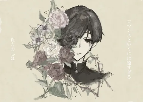 薔薇に隠された肖像