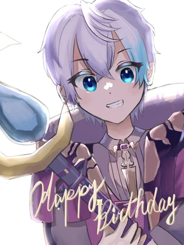 誕生日の祝福、特別な笑顔