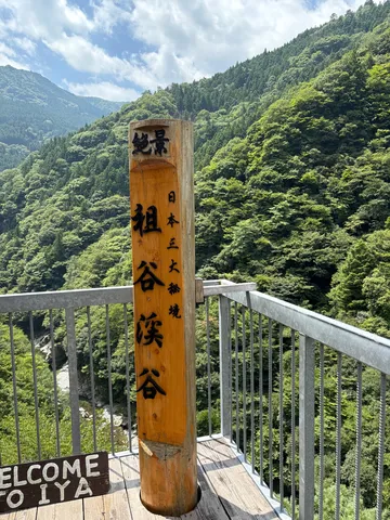 新緑の渓谷、絶景の予感