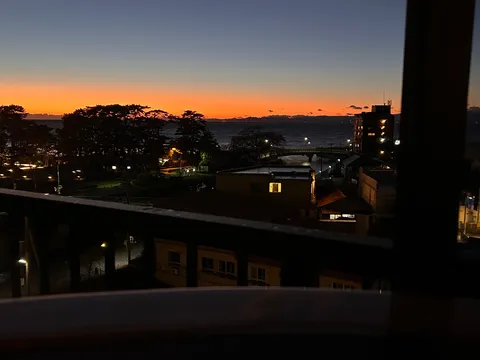 夕日