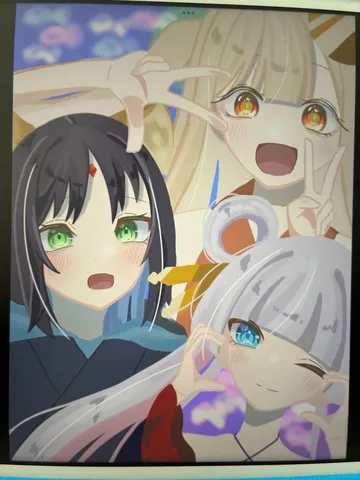 三人の表情がキュート！