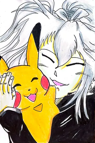 ピカチュウと夢の中