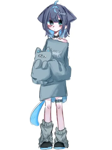 不思議な魅力、猫耳少女