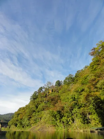 緑深き山の水鏡
