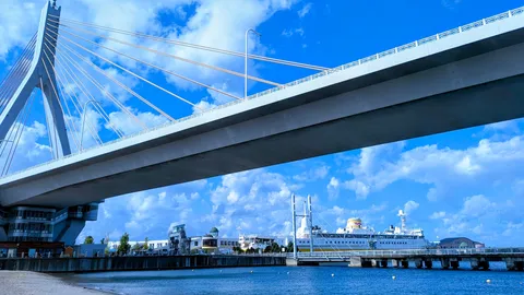 空へ伸びる、青き港の調べ