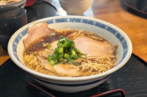 熱々のラーメン、至福の一杯