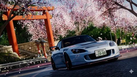 桜吹雪とS2000、見惚れてもいいですか？
