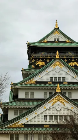 黄金の輝き、幾重にも重なる屋根