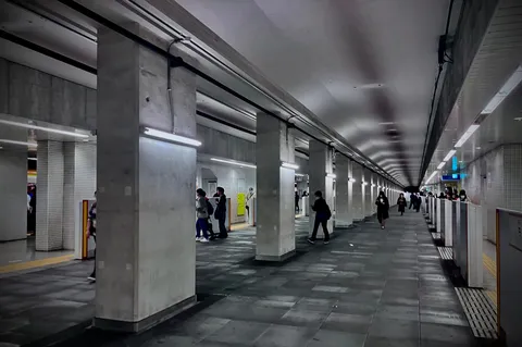 昔は電車が来ていた線路