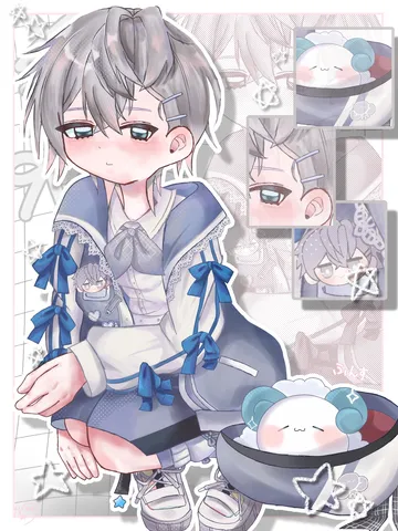 ふわもこ羊さんと少年