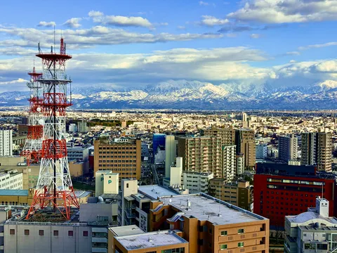 富山市街