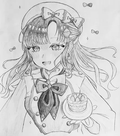 甘い誘惑、いちごのショートケーキ