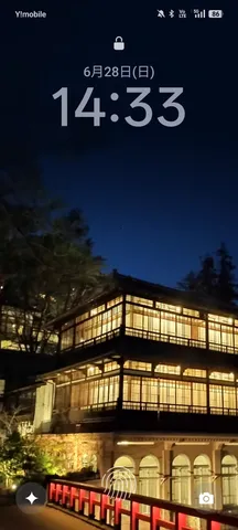 灯りの宿る古都の夜