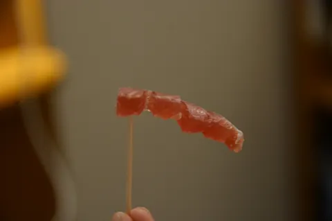 宙に揺らぐ肉の連なり