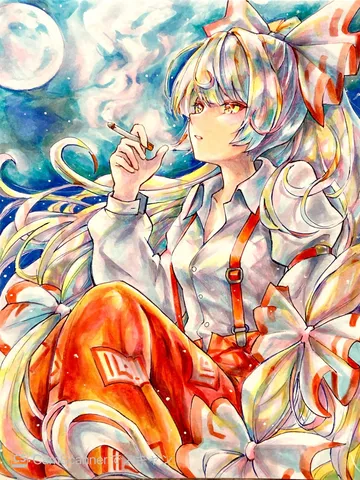 月明かりの絵筆タイム