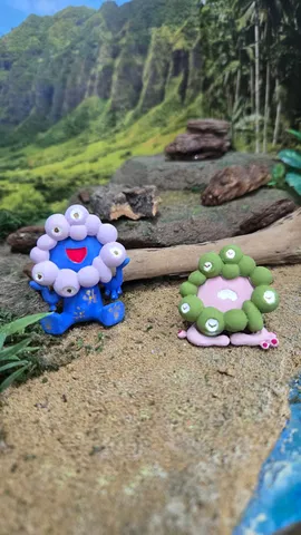 ポケモンたちのミニチュアジオラマ