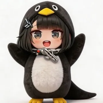 ペンギンと見つめ合う時