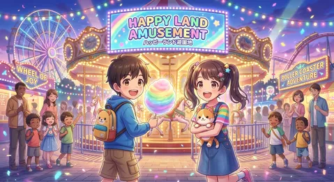 夢と輝きのアミューズメントパーク