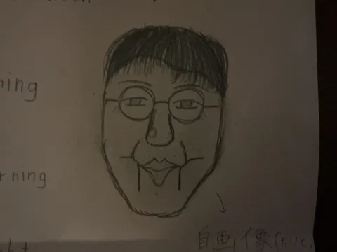 自画像（ちょっとほろ苦い）