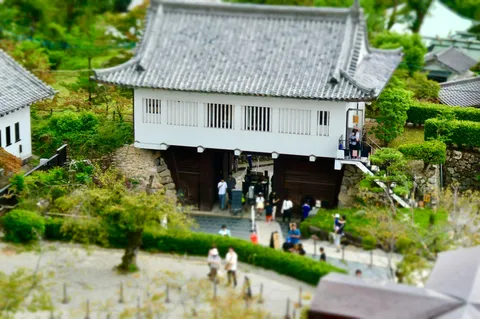白壁と瓦の静かな旅路