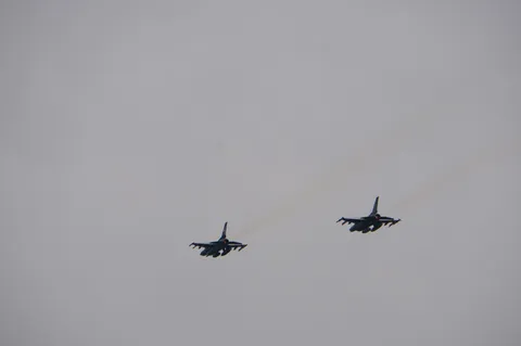 空を駆ける双子の鷹