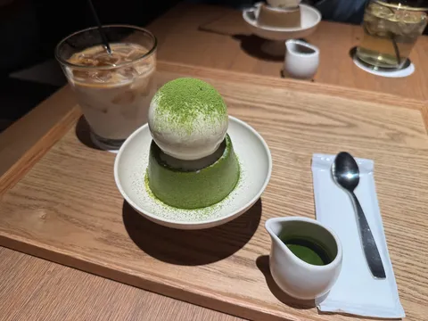 抹茶の誘惑、午後のひととき