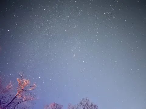 星空に伸びる静寂