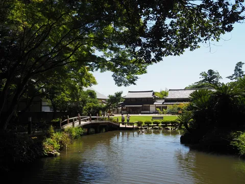 水辺と木陰の静かな旅路