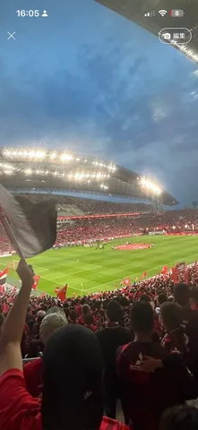 スタジアムに響く熱気