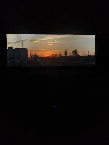 夕焼け、旅路の始まり