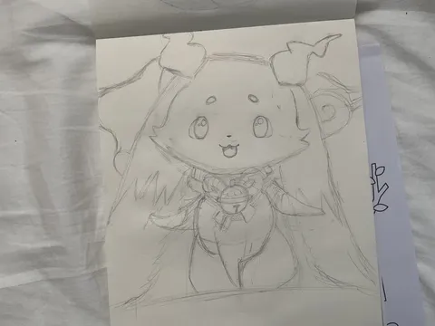 まる瞳とふわり翼の子