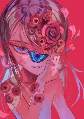 花と蝶のあいだ