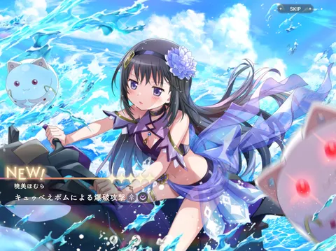 水面を舞う夢幻