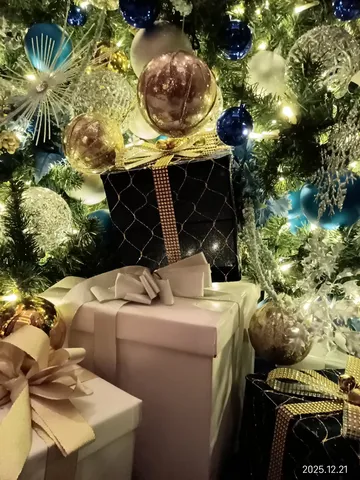 キラキラ輝くクリスマスの贈り物