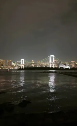 夜景と水面に映る光のシンフォニー