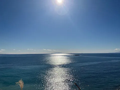 海に浮かぶ孤島