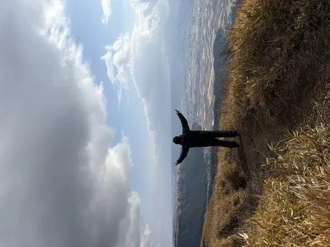 雄大な自然に抱かれる瞬間