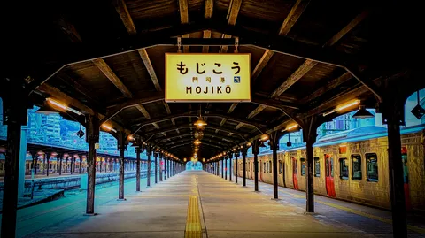 門司港駅のノスタルジックな佇まい