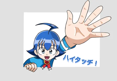 ハイタッチ！悪魔との絆