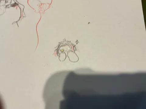 紙に残された想像の跡
