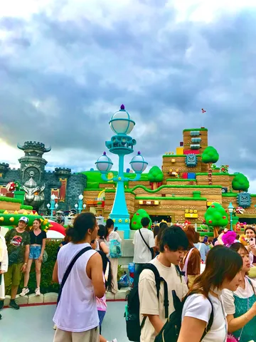賑やかなマリオの世界
