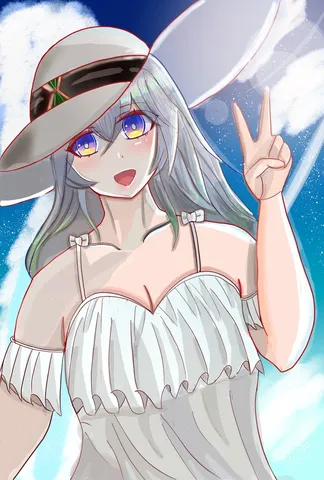 夏の思い出、キラキラな笑顔