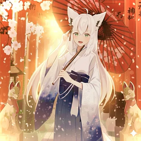 花咲く⛩️、狐のおもてなし