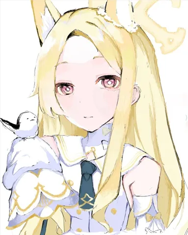 小鳥と少女のふんわりドリーミー