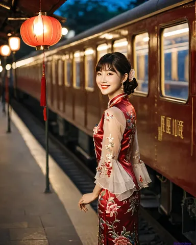 ノスタルジー誘う、艶やかな夜の列車旅