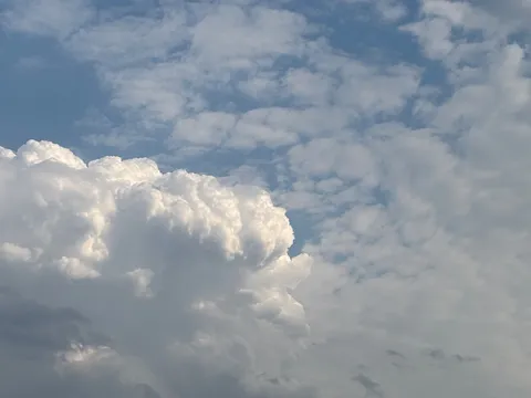 雄大な雲の造形美