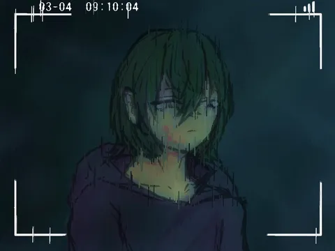 記録された雨の日の肖像