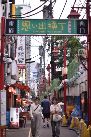 新宿の夜、思い出横丁の誘い